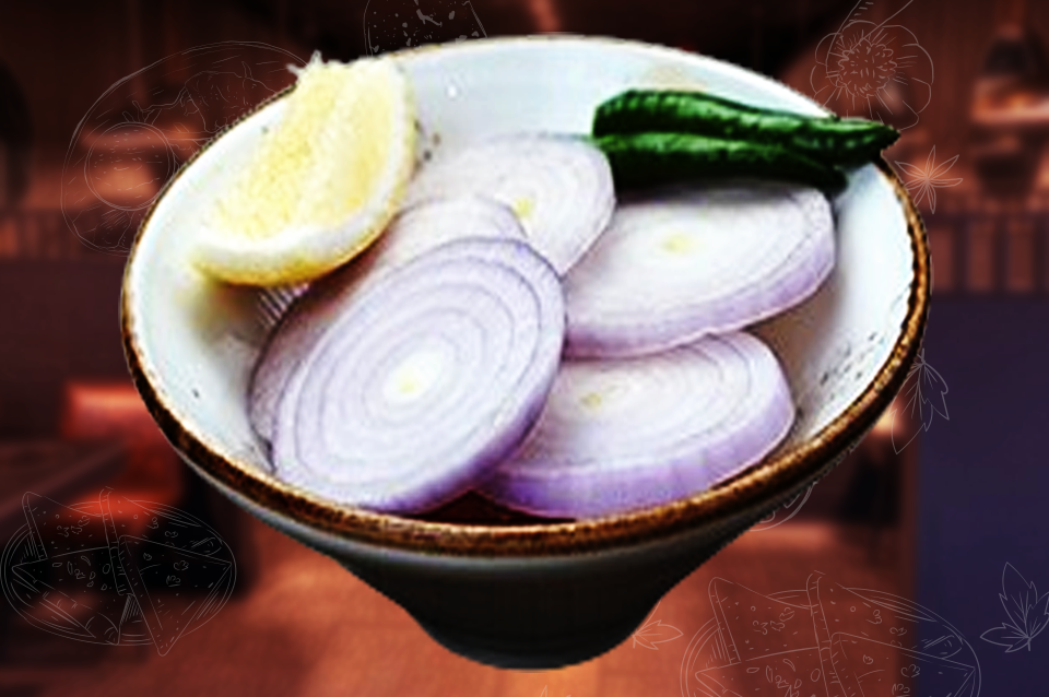 Onion, Lemon & Green Chillies