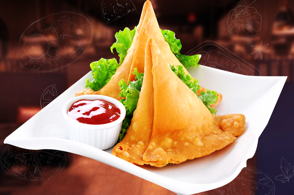 Vegetable Samosa (2 Pcs)